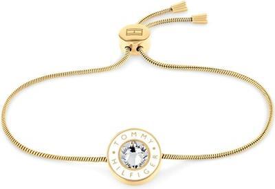 Tommy Hilfiger Elegant gold-plated bracelet with Layered 2780806 crystal