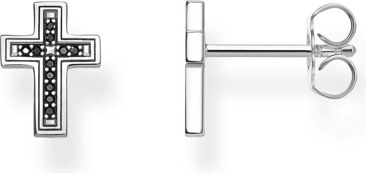 Immagine prodotto Thomas Sabo Orecchini Croce nera (Argento 925)