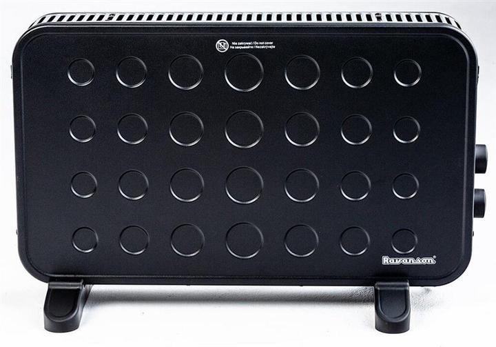 Actual product image Ravanson CH-9000BT, Wall, Corridor, Black, Buttons, Rotary control, 2000 W, 750 W, 600 mm (2000 W)