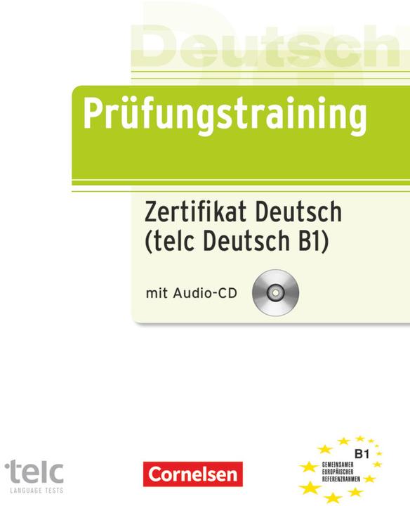 Actual product image Prüfungstraining DaF, B1, Zertifikat Deutsch/telc Deutsch B1, Übungsbuch mit CD (German, Dieter Maenner, 2008)
