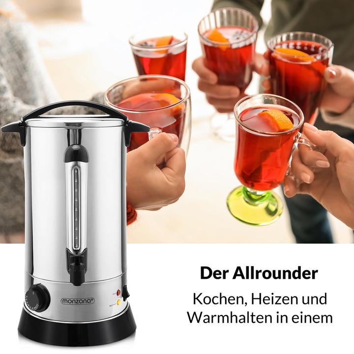 Image du produit Monzana Marmite pour vin chaud (20 l)