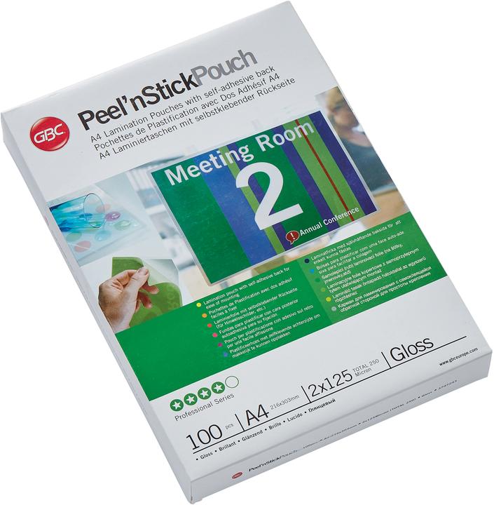 Image du produit GBC Pochette de plastification (A4, 100 pièce(s), 125 µm)