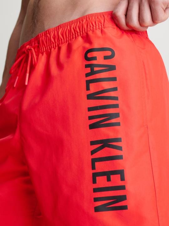 Actual product image Calvin Klein Medium Drawstring Heren Zwembroek - Hot Heat - Maat L (L)