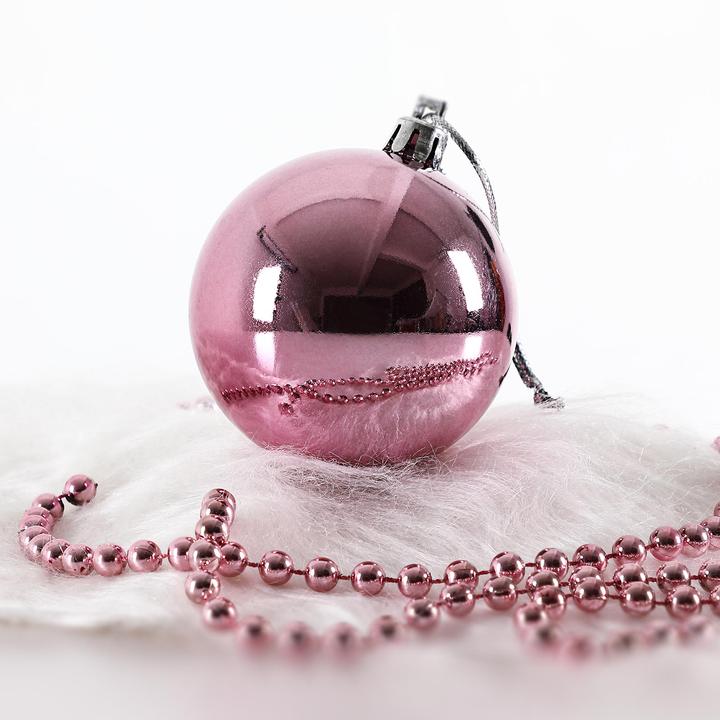 Image du produit Deuba 66tlg Boules de sapin de Noël argentées (66 -pièce)