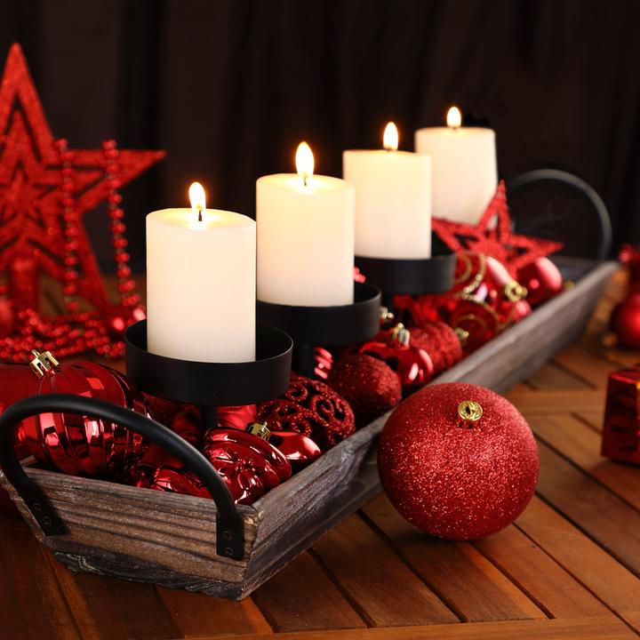 Immagine prodotto Deuba Decorazioni per l'albero di Natale 77 pezzi (77 -parte)