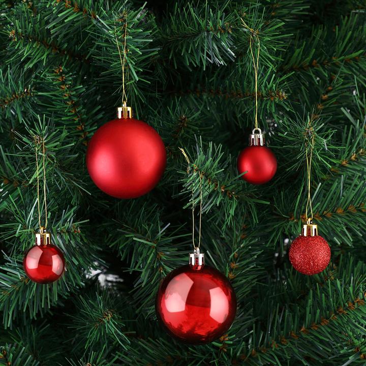 Immagine prodotto Deuba Decorazioni per l'albero di Natale 77 pezzi (77 -parte)