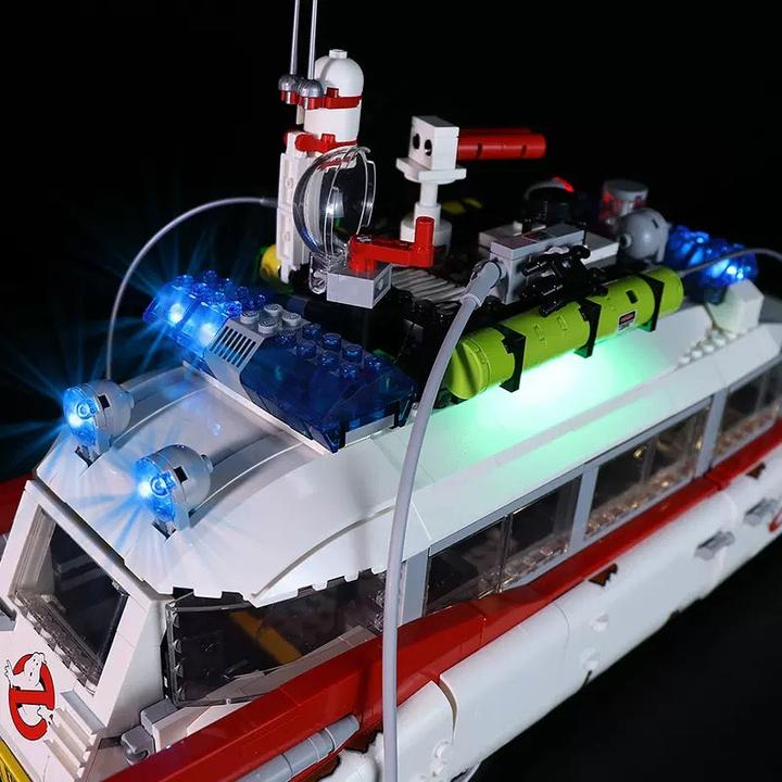Immagine prodotto BrickBling LED Licht Set für LEGO Ghostbusters: Auto ECTO-1 (10274) inkl. Fernbedienung