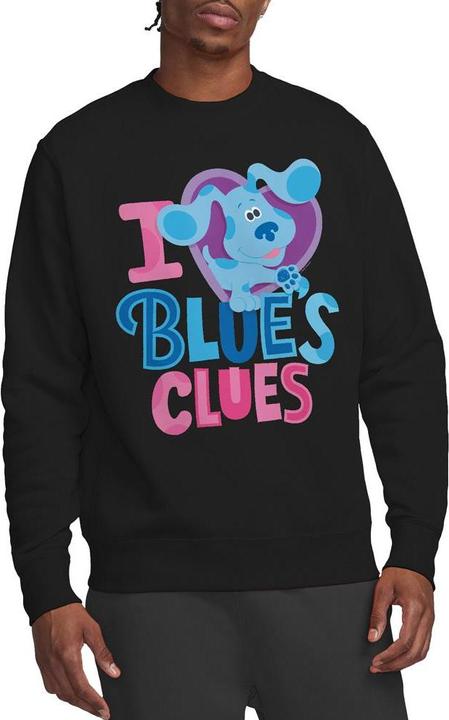 Immagine prodotto Blue's Clues & You! I Heart Blue Felpa Adulto Unisex (M)