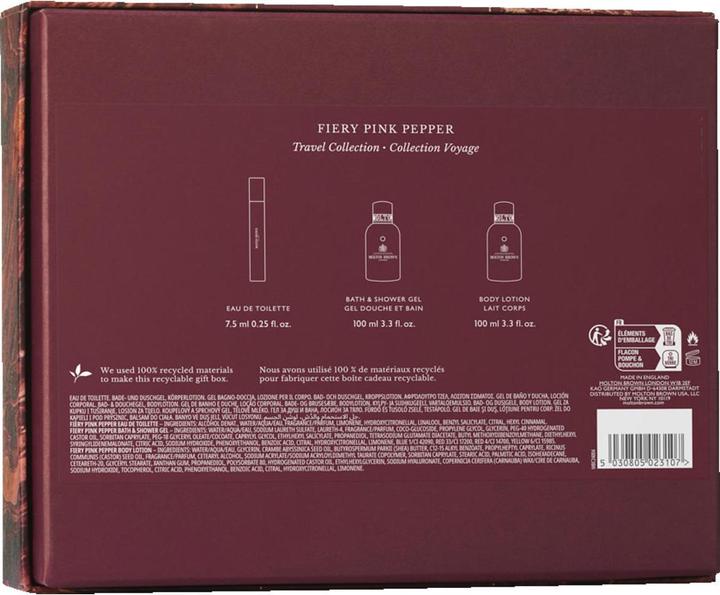 Molton Brown Fiery Pink Pepper Travel (Körperpflegeset)