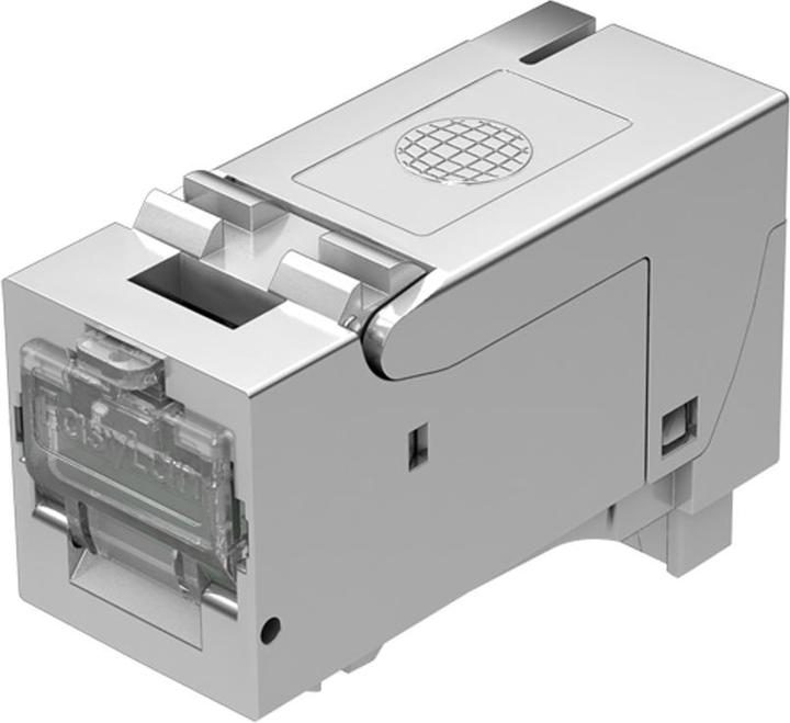 Actual product image Easylan fixLink® SL RJ45 Keystone module Cat. 6A ISO/IEC, shielded (Keystone module)