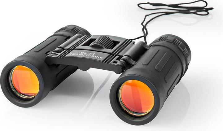 Produktbild Nedis SCBI1000BK Fernglas Vergrösserung: 8 Objektivdurchmesser: 21 mm Augenabstand: 10,5 Sichtfeld: 1 (8 x, 21 mm)
