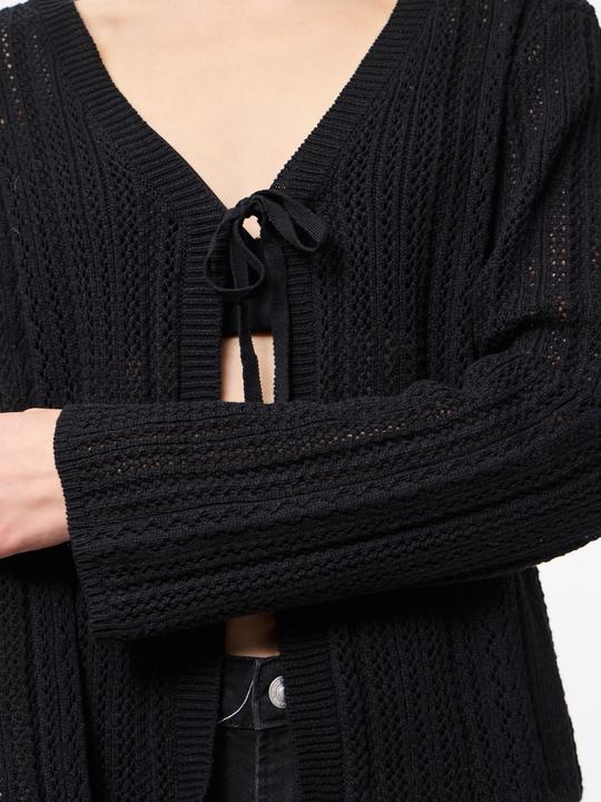 Actual product image Pieces Pcnuka Ls Knit Cardigan Noos Bc (M)