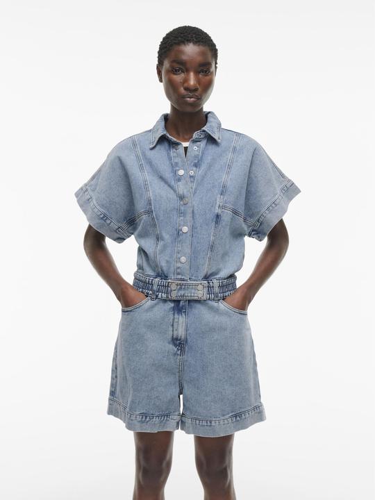 Actual product image Rouge Edit Denim Playsuit (40)