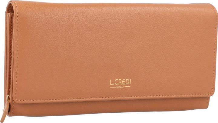 L.Credi Evelyn Geldbörse Leder 20 cm