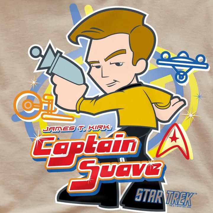 Produktbild Star Trek Quogs Captain Suave TShirt (3XL)