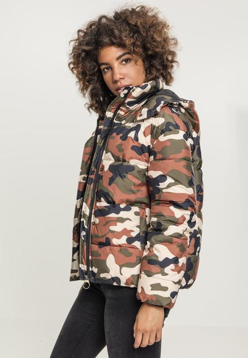 Image du produit Urban Classics Ladies Boyfriend Camo Puffer Jacket (XL)