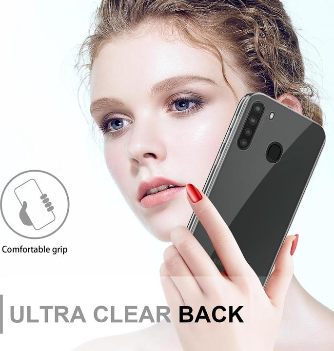 Produktbild Cadorabo TPU 360 Grad Case Cover (Samsung Galaxy A21)