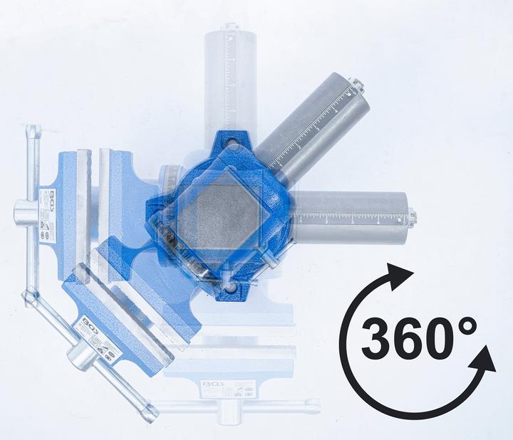 Produktbild BGS Parallel-Schraubstock | 100 mm Spannbacken | 360° drehbar (100 mm)