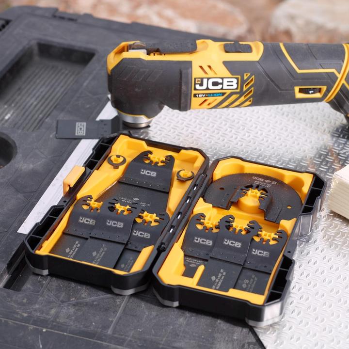 Actual product image JCB 8-teiliges Multitool-Messer-Set