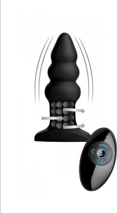 Image du produit XR Brands Prise de Rimming ondulée