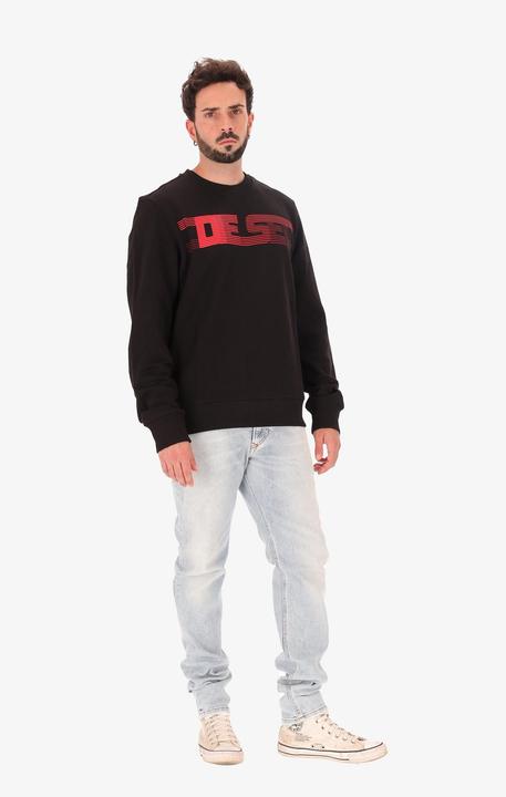 Actual product image Diesel Sweatshirt Herren Ombreux - Baumwolle & Polyester - Lässig (XL)
