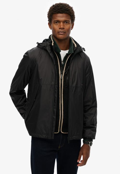 Actual product image Superdry Hooded Logo Windbreaker Jacket (XL)