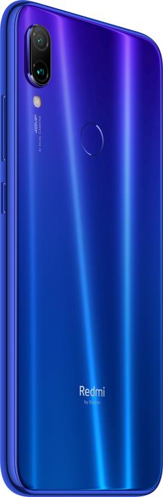 Actual product image Xiaomi Redmi Note 7 (64 GB, Blue, 6.30", Hybrid Dual SIM, 48 Mpx, 4G)
