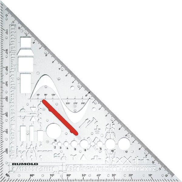 Immagine prodotto Rumold Triangolo di disegno con sagoma per il reparto elettrico DIN 406