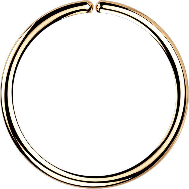 Star Piercing Micro Piercing Ring rosegold (ohne Messing, 925 Sterlingsilber)