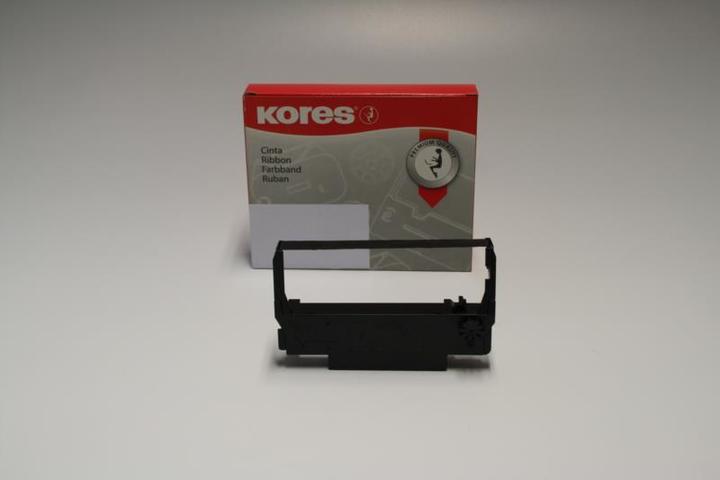 Produktbild Kores Farbbänder für Nadeldrucker schwarz Nylon, Bandgrösse: 12,7 mm/4,5 m