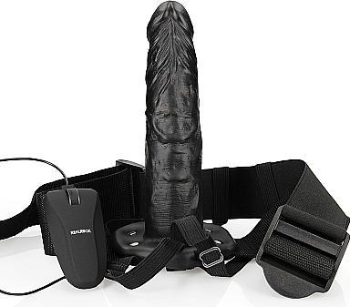 Image du produit RealRock Vibrating Hollow Strap-on No Balls - 8" / 20,5 cm