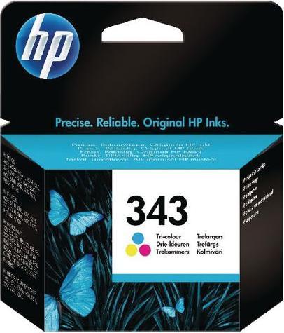 Produktbild HP 343 Tri-color Original Ink Cartridge