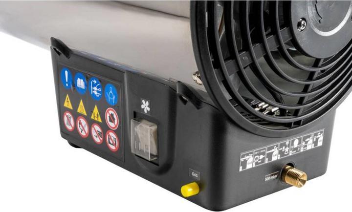 Actual product image Güde Gas Fan Heater GGH 17 INOX Heating Cannon Construction Heater Quick Heater - 85006 (4284.70 W)