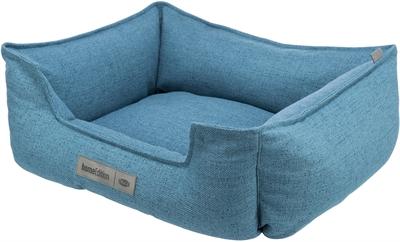 Actual product image Trixie Talis bed, square, 80 × 60 cm, blue (Dog)