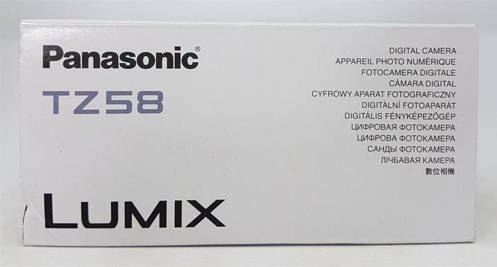 Actual product image Panasonic Lumix TZ58 (4.3 - 86 mm, 16 Mpx, 1/2,3'')