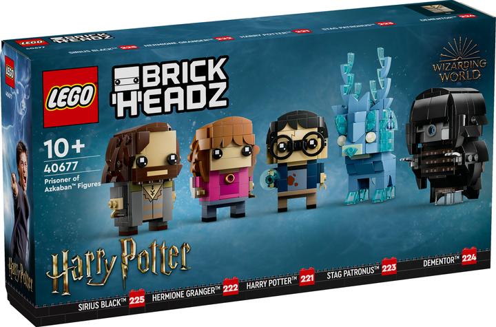 Actual product image LEGO 40677 Figures from Harry Potter and the Prisoner of Azkaban (40677, LEGO Brickheadz)