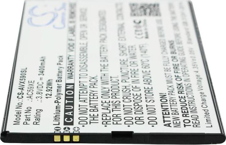 Actual product image AccuCell Akku passend für den Archos 59 Xenon Akku AC59XE