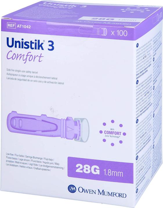 Actual product image Owen Mumford Sicherheitslanzetten Comfort (Lancets)