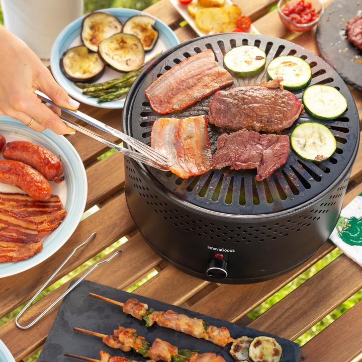 Immagine prodotto InnovaGoods Barbecue a carbone senza fumo portatile CleanQ