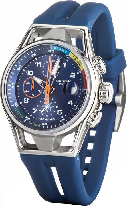 Produktbild Locman Herrenuhr "Yachting" (Chronograph, 42 mm)