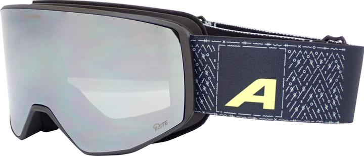 Black-yellow matt