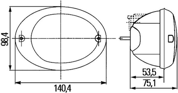 Immagine prodotto Hella 24 fari posteriori combinati a LED per STILL