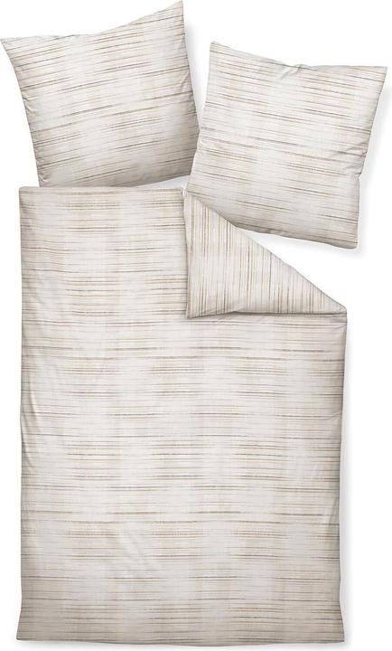 Produktbild Janine Edelflanell Bettwäsche Chinchilla S 78064 naturell (Bettwäsche Set, 135x200 cm, 80x80 cm)