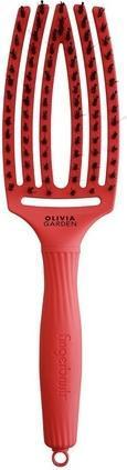 Olivia Garden Finger Brush I'm Perfection Red Confidence szczotka do włosów Combo Medium Peach