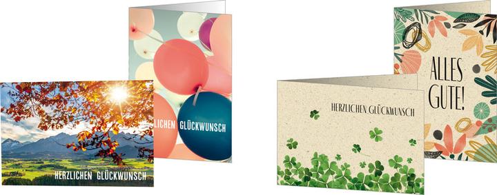 Produktbild Sigel Glückwunschkarten (240 g/m², 10 x, A6)