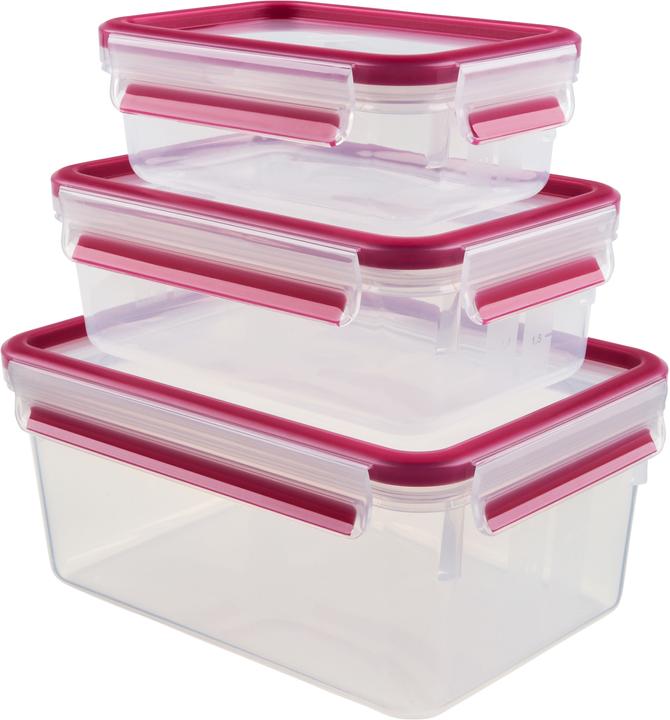 Emsa Frischhaltedosen 'Clip & Close' 3er Set (3.85 l)