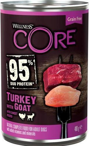 Actual product image Core 95 Turkey/Goat 400g (6 pcs., 400 g)