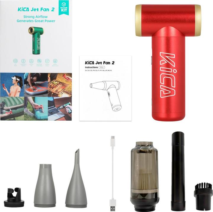 Actual product image Kica Jet Fan 2 Vacuum Kit