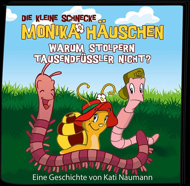 Actual product image Tonies The little snail Monika Häuschen- Why don't centipedes trip? (German)