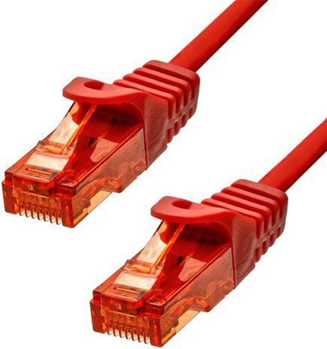 Actual product image ProXtend U/UTP CAT6 LSZH AWG 24 CU Red 5M (U/UTP, CAT6, 5 m)